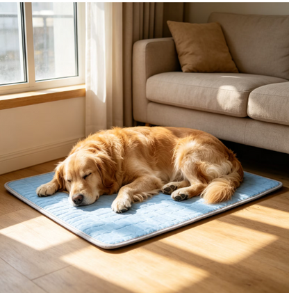 ❄️ Tapis Rafraîchissant Premium – Confort d'Été pour Chiens & Chats