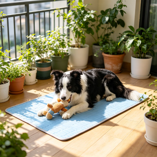 ❄️ Tapis Rafraîchissant Premium – Confort d'Été pour Chiens & Chats