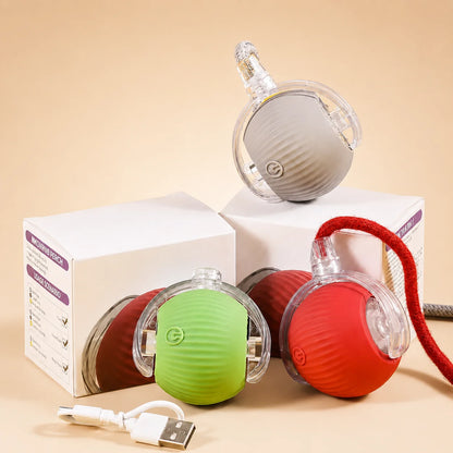 🎾 Balle Interactive Intelligente – Jouet Rechargeable pour Chien